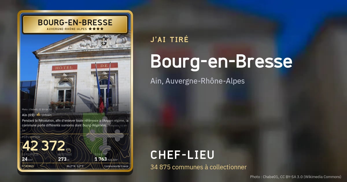 Bourg-en-Bresse