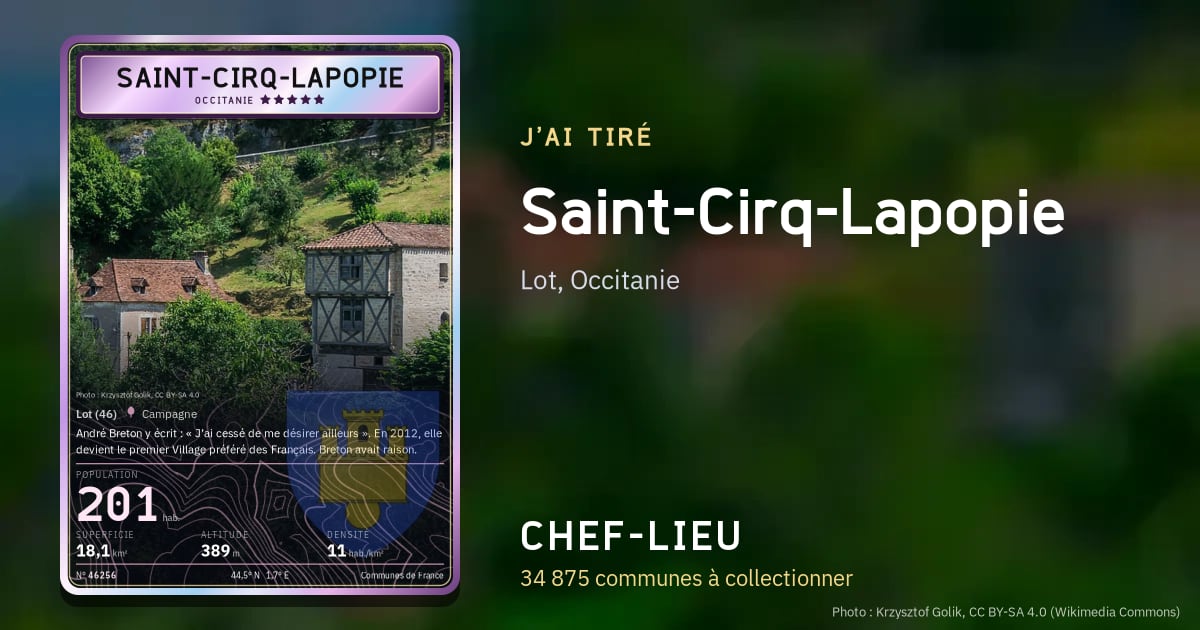 Saint-Cirq-Lapopie