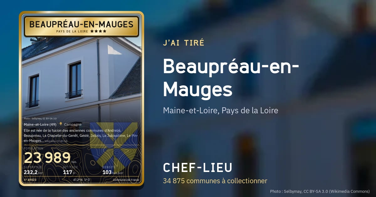 Beaupréau-en-Mauges