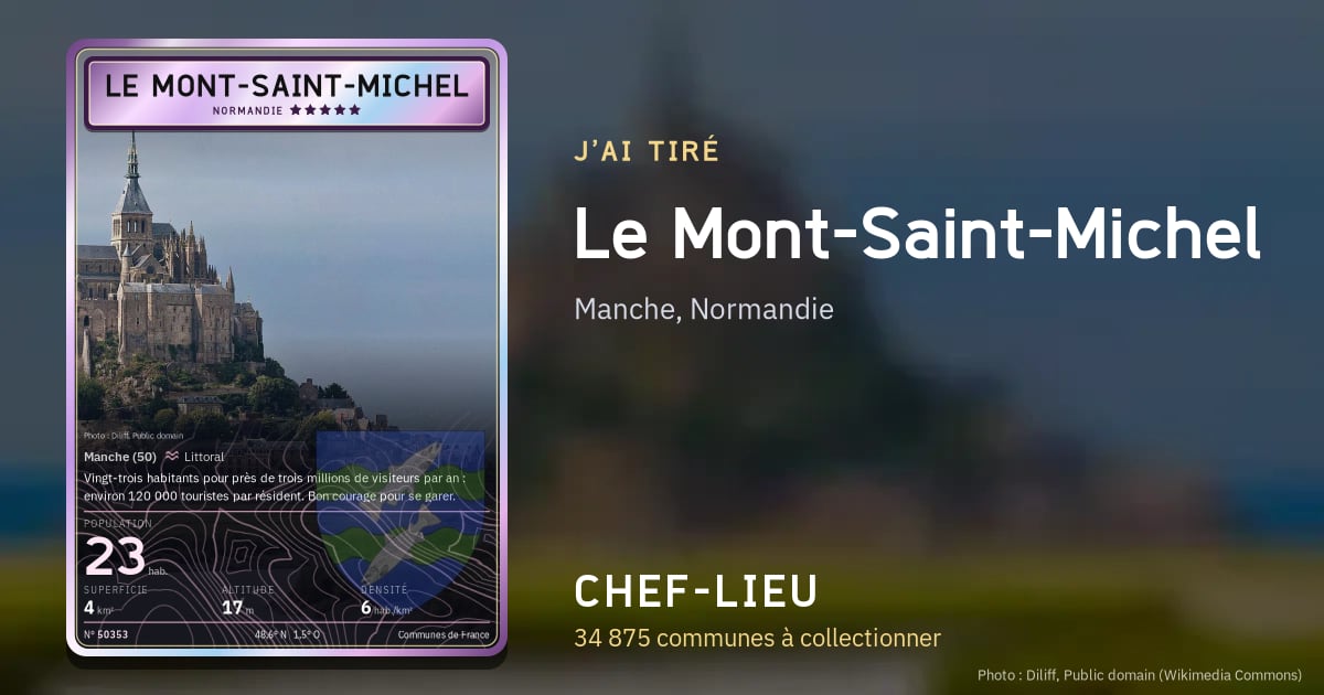 Le Mont-Saint-Michel