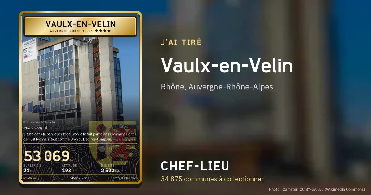 Vaulx-en-Velin