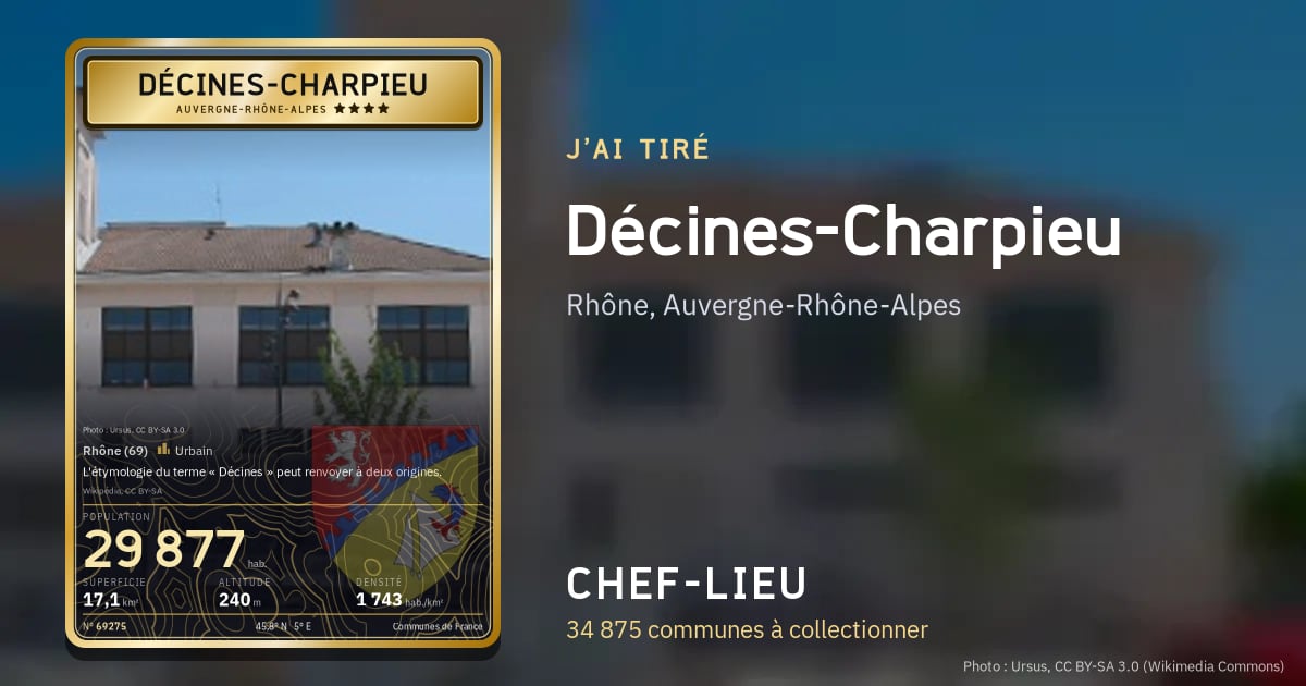 Décines-Charpieu