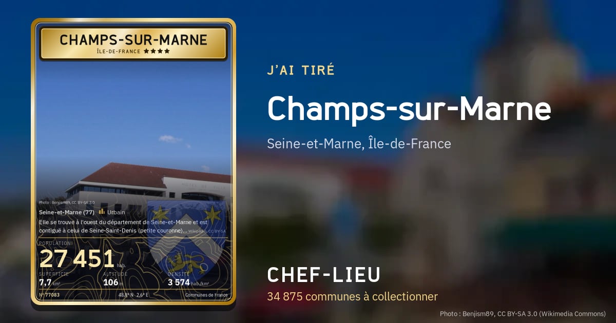 Champs-sur-Marne