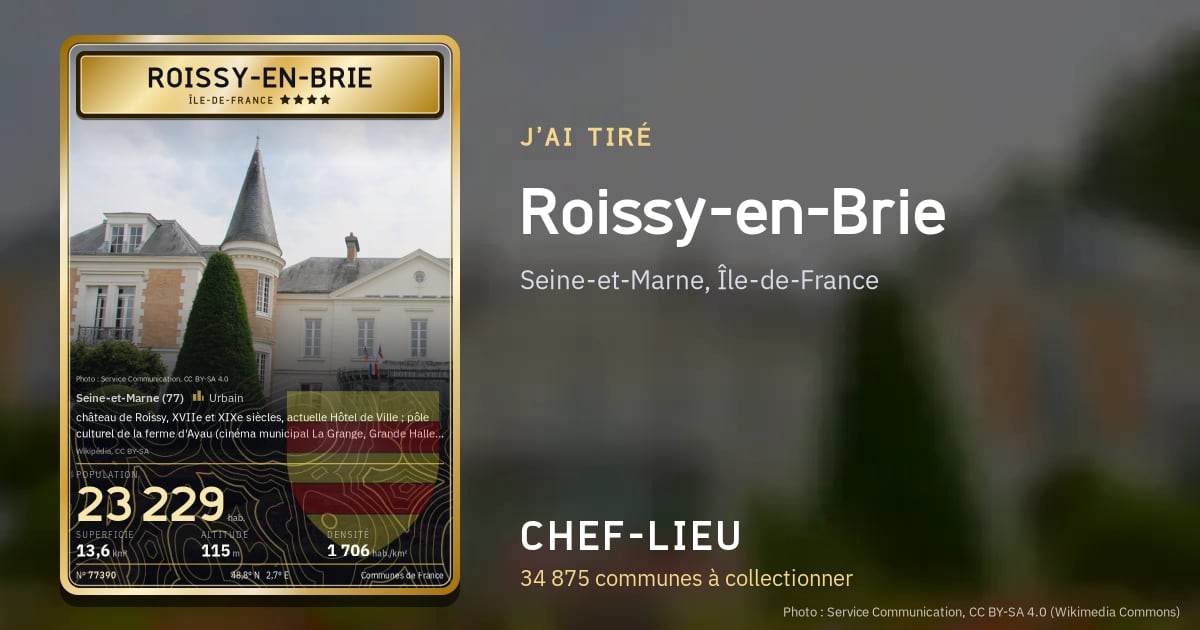 Roissy-en-Brie