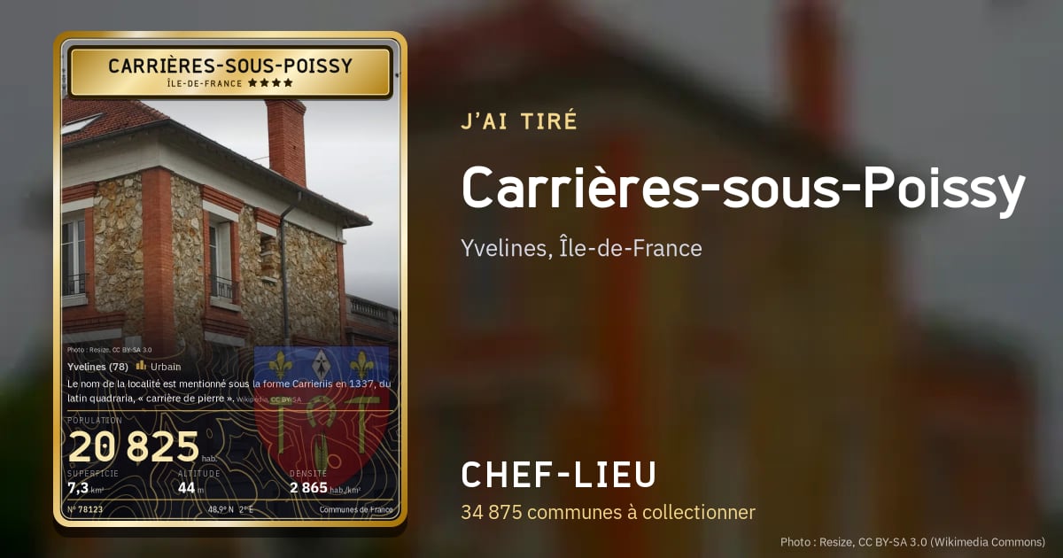 Carrières-sous-Poissy