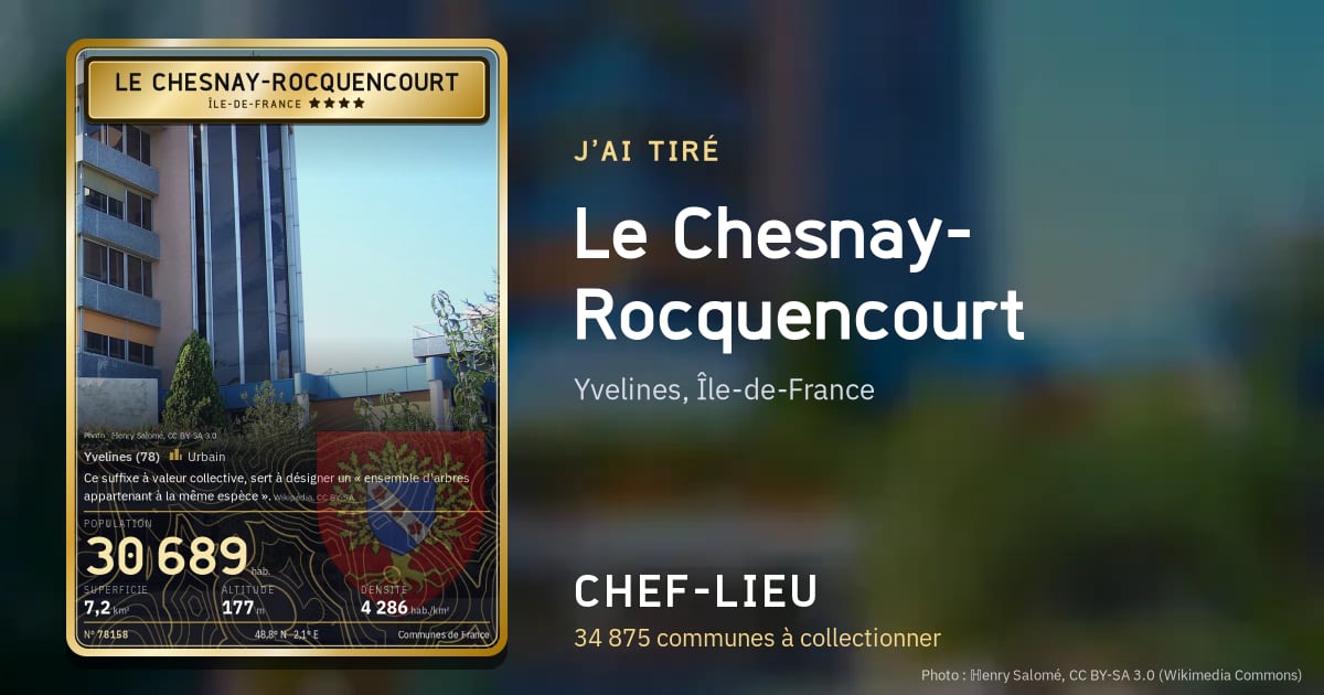 Le Chesnay-Rocquencourt