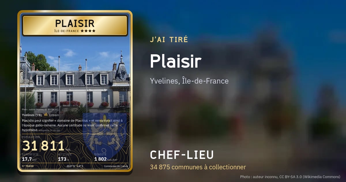 Plaisir