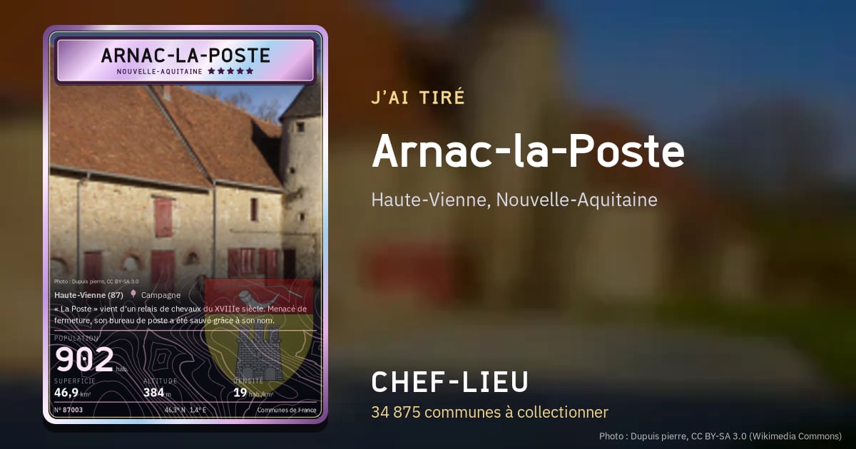 Arnac-la-Poste