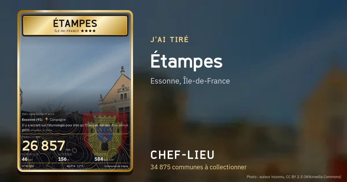 Étampes