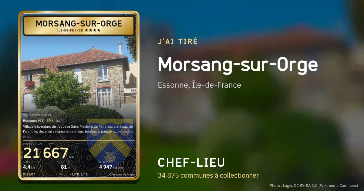 Morsang-sur-Orge