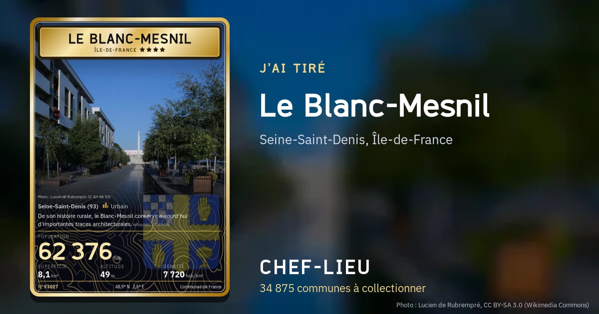 Le Blanc-Mesnil