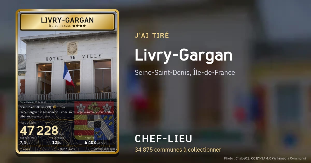 Livry-Gargan