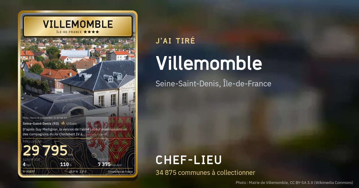 Villemomble