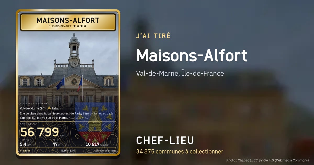 Maisons-Alfort