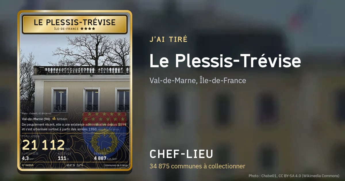 Le Plessis-Trévise
