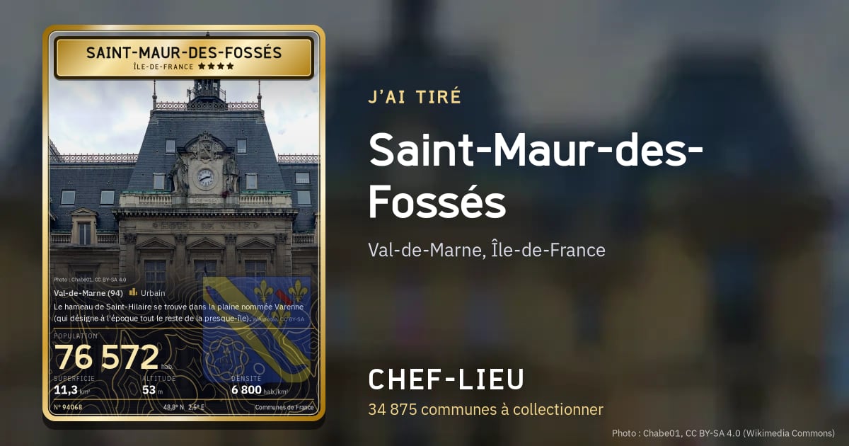 Saint-Maur-des-Fossés