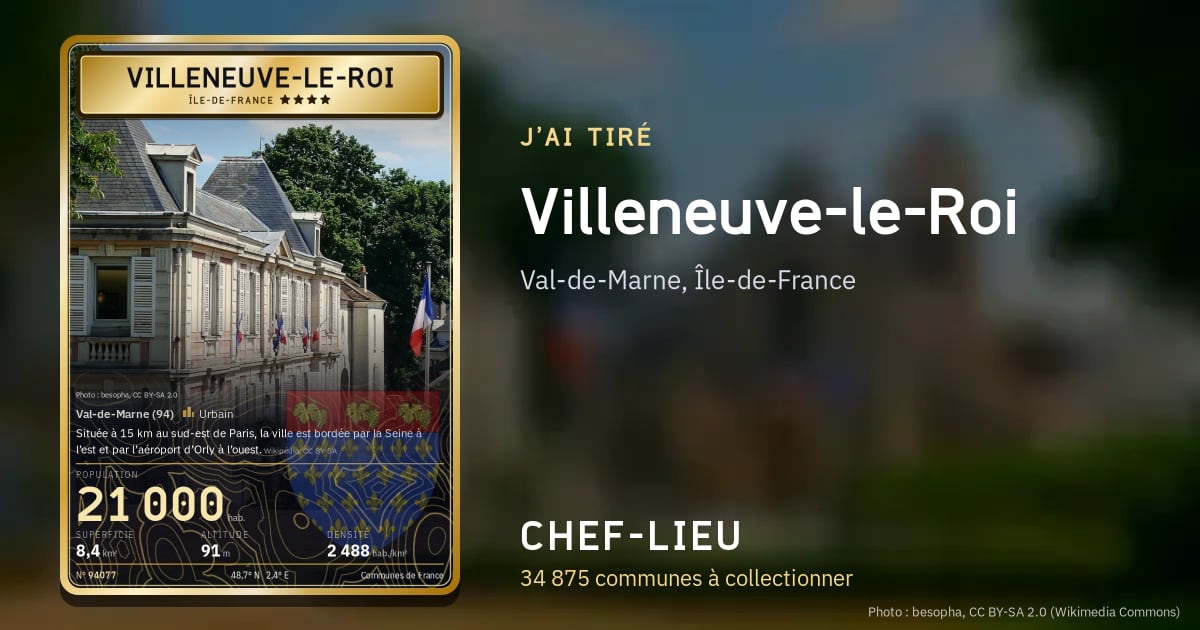 Villeneuve-le-Roi