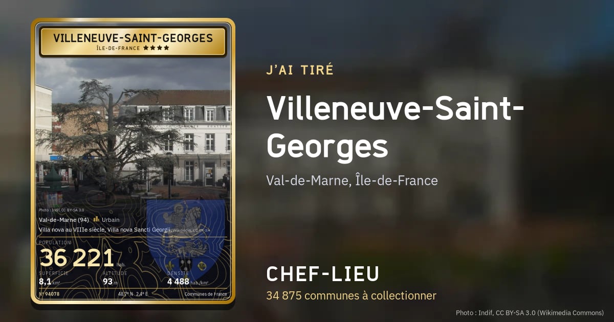 Villeneuve-Saint-Georges