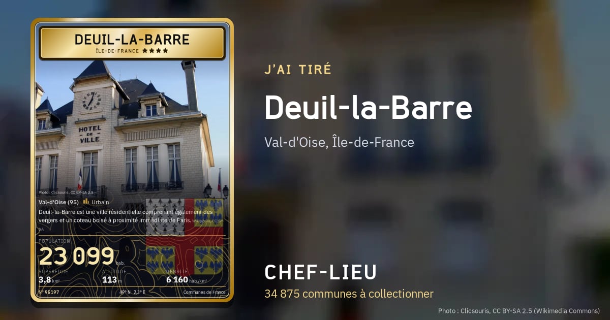 Deuil-la-Barre