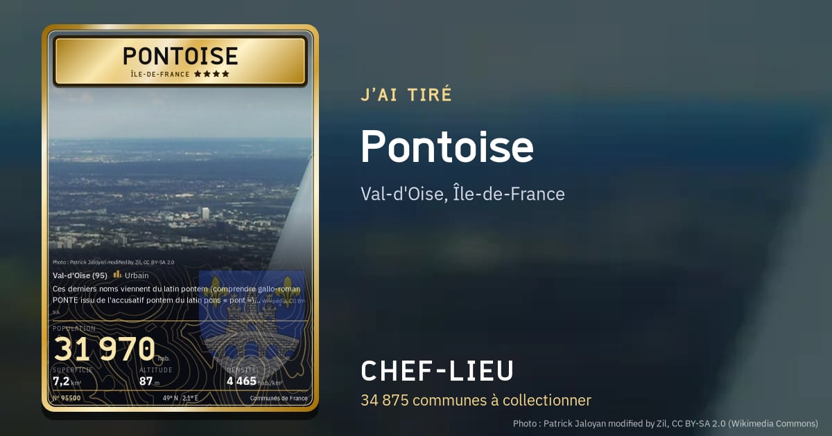 Pontoise